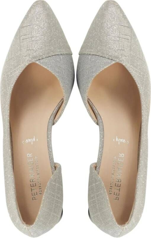 Peter Kaiser Zilveren Pumps Gray Dames