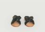 Petite Mendigote Bosgroene leren sandalen Black Dames - Thumbnail 3