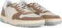 Peuterey Leren Sneakers met Vetersluiting Beige Heren - Thumbnail 4