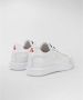 Peuterey Witte leren sneakers met rode details White Heren - Thumbnail 3