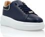 Philipp Plein Blauwe Leren Sneakers Blue Heren - Thumbnail 2