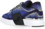 Philipp Plein Blauwe Leren Sneakers met Strass Blue Heren - Thumbnail 4