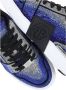 Philipp Plein Blauwe Leren Sneakers met Strass Blue Heren - Thumbnail 6