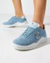 Philipp Plein Blauwe Suède Runner Sneakers Blue Dames - Thumbnail 2