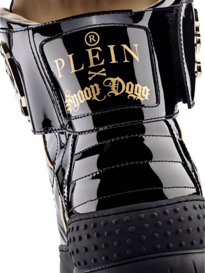 Philipp Plein Casual Sneakers met Uniek Ontwerp Black Heren