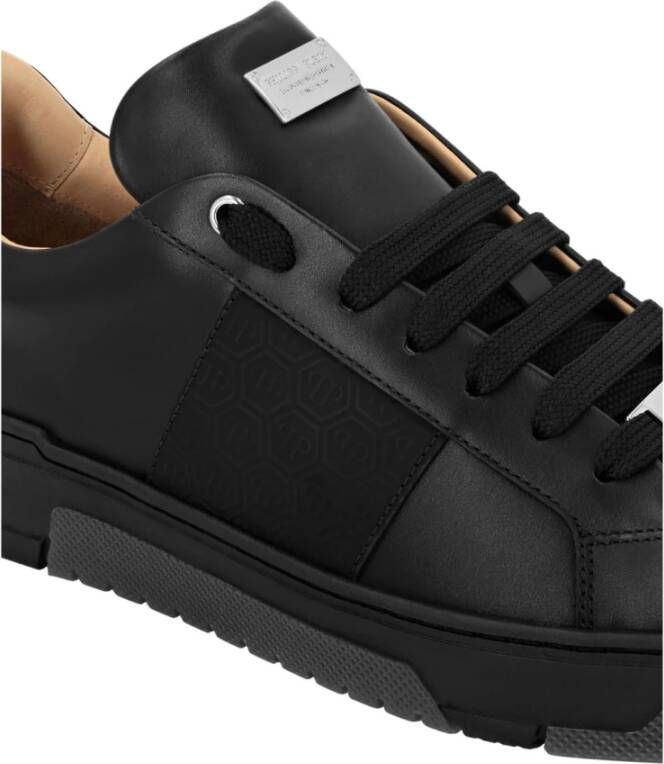 Philipp Plein Casual Sneakers voor Mannen Black Heren