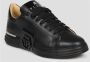 Philipp Plein Hexagon Leren Sneakers Black Heren - Thumbnail 2