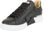 Philipp Plein Hexagon Leren Sneakers Phantom Kick$ Black Heren - Thumbnail 2