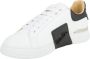 Philipp Plein Hexagon Leren Sneakers Phantom Kick$ White Heren - Thumbnail 2