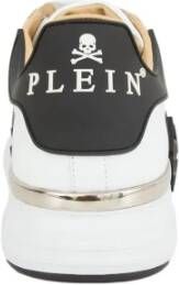 Philipp Plein Hexagon Leren Sneakers Phantom Kick$ White Heren