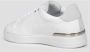 Philipp Plein Witte Leren Sneakers Ronde Neus Logo White Heren - Thumbnail 10