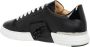 Philipp Plein Hexagon Lo-Top Sneakers Effen Vetersluiting Black Heren - Thumbnail 4