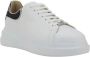 Philipp Plein Iconische Monogram Leren Sneakers met Gestructureerde Zool White Heren - Thumbnail 2