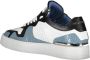 Philipp Plein Krokoprint Lage Sneakers Blue Heren - Thumbnail 3