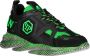 Philipp Plein Lage sneakers met reliëflogo Green Heren - Thumbnail 2