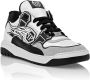 Philipp Plein Paarse Casual Sneakers voor Mannen Black Heren - Thumbnail 2