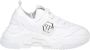 Philipp Plein Witte Jersey Hi Top Sneakers voor Dames Wit Dames - Thumbnail 2