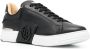 Philipp Plein Zwarte Leren Lo-Top Hexagon Sneakers Zwart Heren - Thumbnail 9