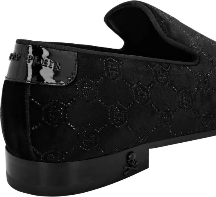 Philipp Plein Stijlvolle heren loafers Black Heren