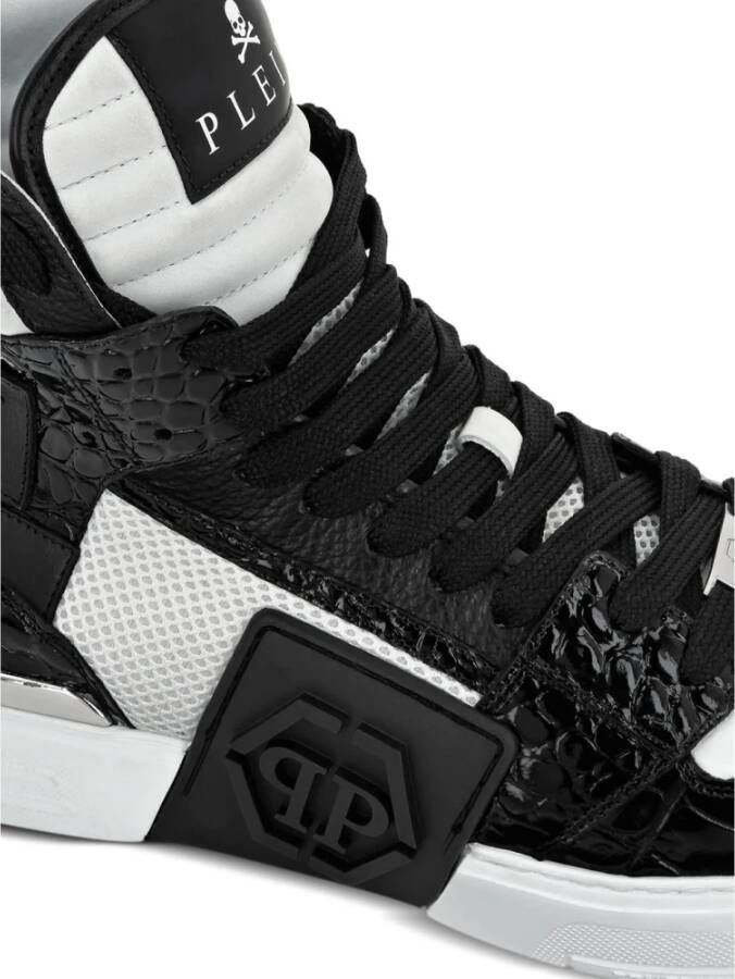 Philipp Plein Stijlvolle Herensneakers Black Heren