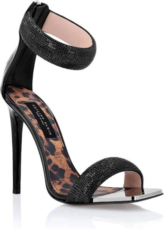 Philipp Plein Stijlvolle Sandalen Black Dames