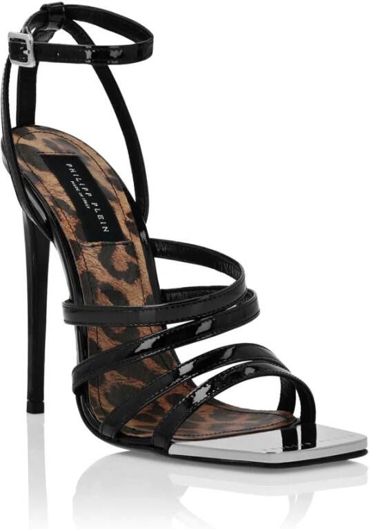 Philipp Plein Stijlvolle Sandalen voor Vrouwen Black Dames