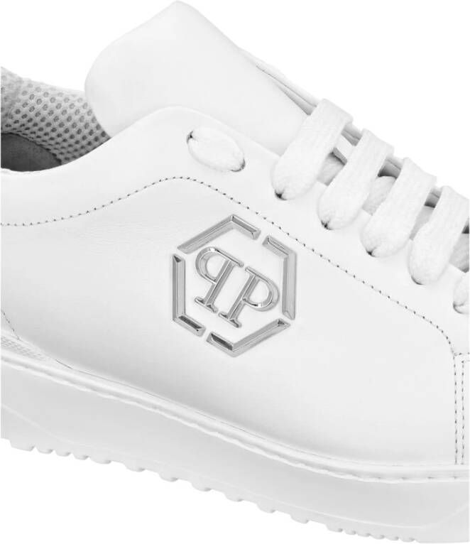 Philipp Plein Stijlvolle Sneakers met Uniek Ontwerp White Dames