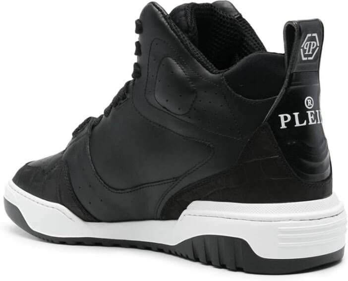 Philipp Plein Stijlvolle Sneakers voor Mannen Black Heren