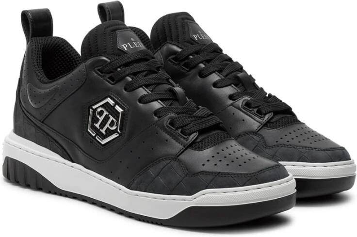 Philipp Plein Stijlvolle Sneakers voor Mannen Black Heren