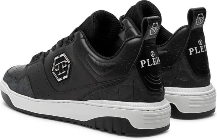 Philipp Plein Stijlvolle Sneakers voor Mannen Black Heren