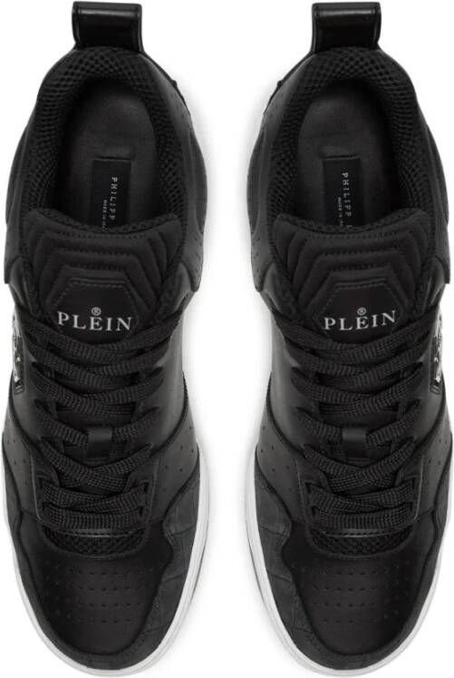 Philipp Plein Stijlvolle Sneakers voor Mannen Black Heren