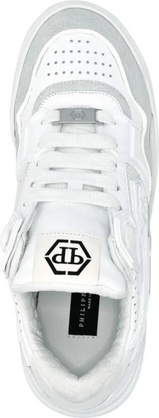 Philipp Plein Stijlvolle Sneakers voor Mannen White Dames