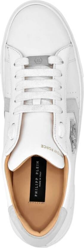 Philipp Plein Stijlvolle Sneakers voor Mannen White Heren