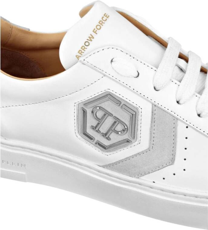 Philipp Plein Stijlvolle Sneakers voor Mannen White Heren