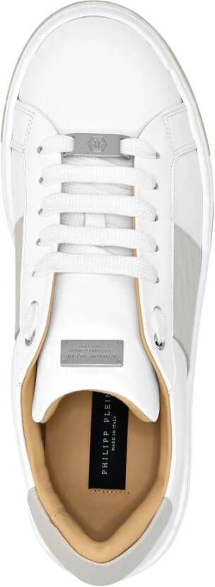 Philipp Plein Stijlvolle Sneakers voor Mannen White Heren