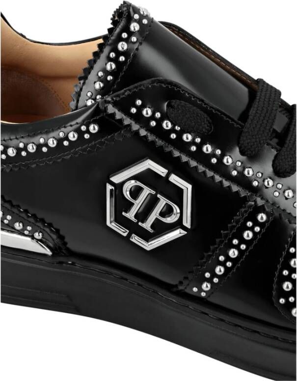 Philipp Plein Stijlvolle Sneakers voor Modieuze Individuen Black Heren