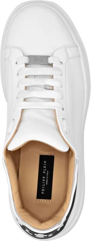 Philipp Plein Stijlvolle Sneakers voor Modieuze Liefhebbers White Heren