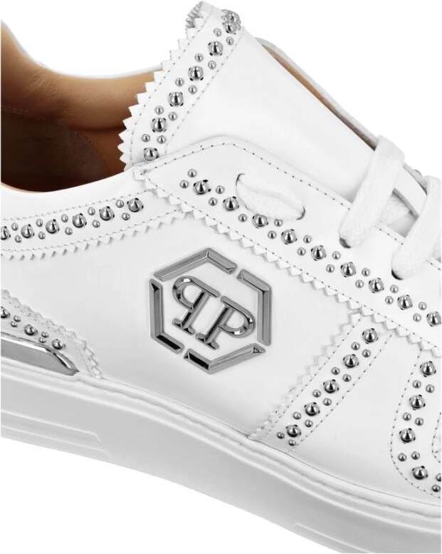 Philipp Plein Stijlvolle Sneakers voor Trendy Individuen White Heren