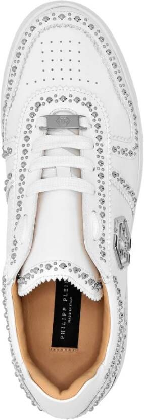 Philipp Plein Stijlvolle Sneakers voor Trendy Individuen White Heren