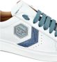 Philipp Plein Stijlvolle Sneakers voor Vrouwen voor Verhoogde Stijl Blue Dames - Thumbnail 3