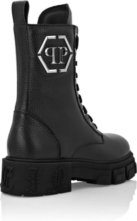 Philipp Plein Veterschoenen voor dames Black Dames