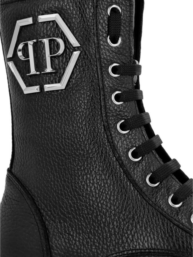 Philipp Plein Veterschoenen voor dames Black Dames