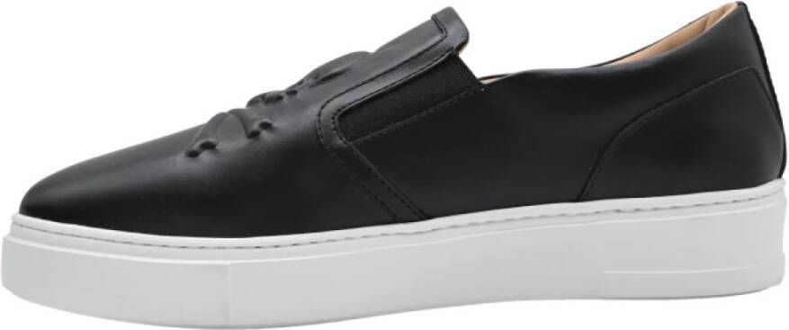 Philipp Plein Wit Blauw Metalen Sneakers Black Heren