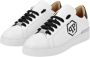 Philipp Plein Witte Leren Hexagon Lo-Top Sneakers White Heren - Thumbnail 2