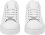 Philipp Plein Witte leren sneaker met hexagon print White Heren - Thumbnail 2