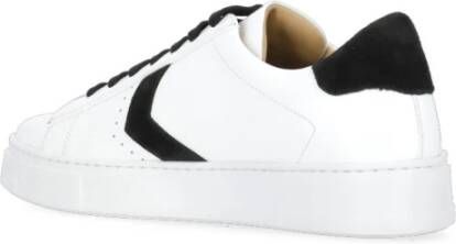 Philipp Plein Witte Leren Sneakers Hexagon Logo White Heren