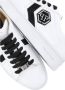 Philipp Plein Witte Leren Sneakers Hexagon Logo White Heren - Thumbnail 6