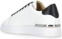 Philipp Plein Witte Leren Sneakers met Contrasterend Logo White Heren - Thumbnail 4