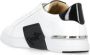 Philipp Plein Witte Leren Sneakers met Hexagon Logo White Heren - Thumbnail 4