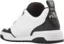 Philipp Plein Witte Leren Sneakers met Hexagon Patch Multicolor Heren - Thumbnail 3